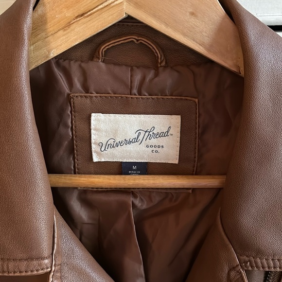 EYC!! Women's Faux Leather Moto Jacket - Picture 2 of 8